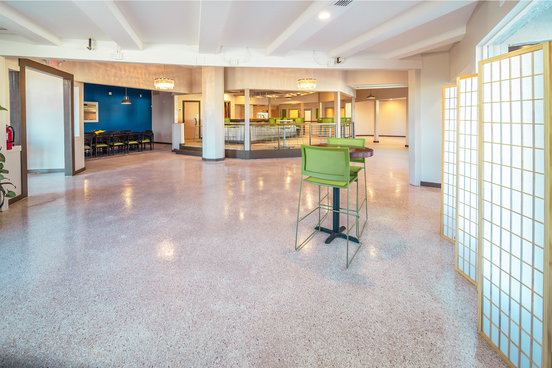 Continental Kitchen's training area