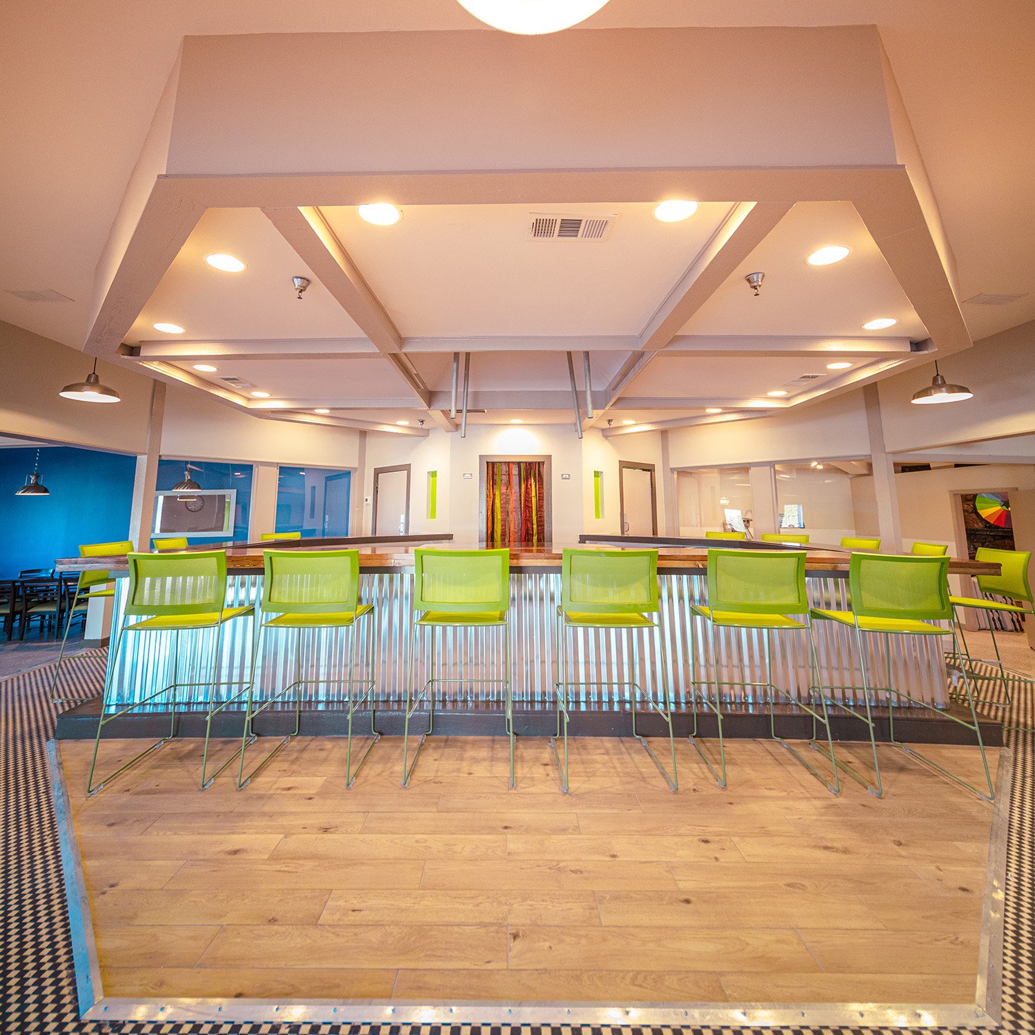 Continental Kitchen Bar Area